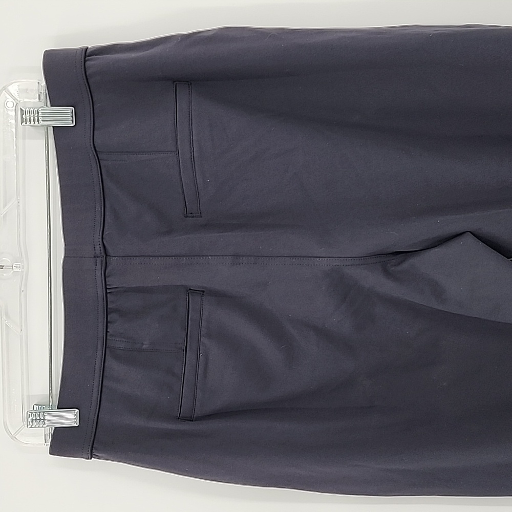 HALARA Flex Pleated Straight Leg Stretch Fit Black Work Pants Various NWOT - Picture 8 of 9